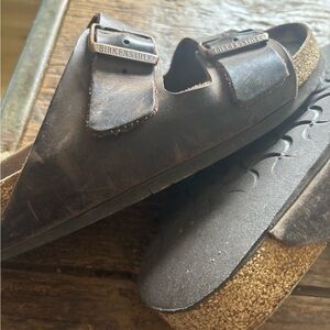 Birkenstock Brown Oiled Sandal